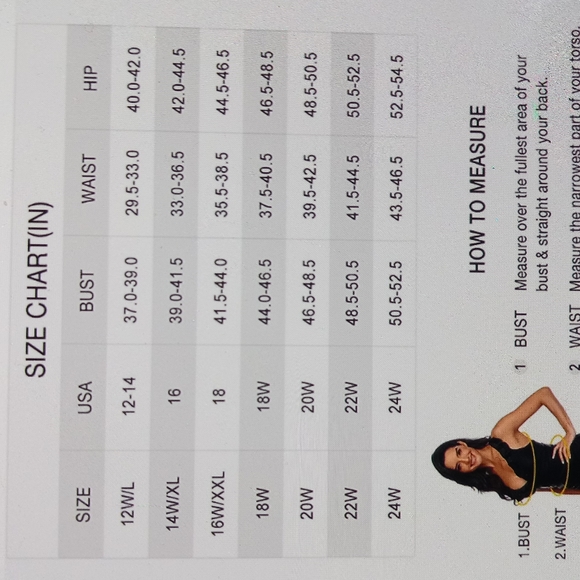 NWT PLUS SIZE TUMMY CONTROL SEXY CUT OUT HIGH WAISTED MONOKINI SWIMWEAR - Picture 6 of 10